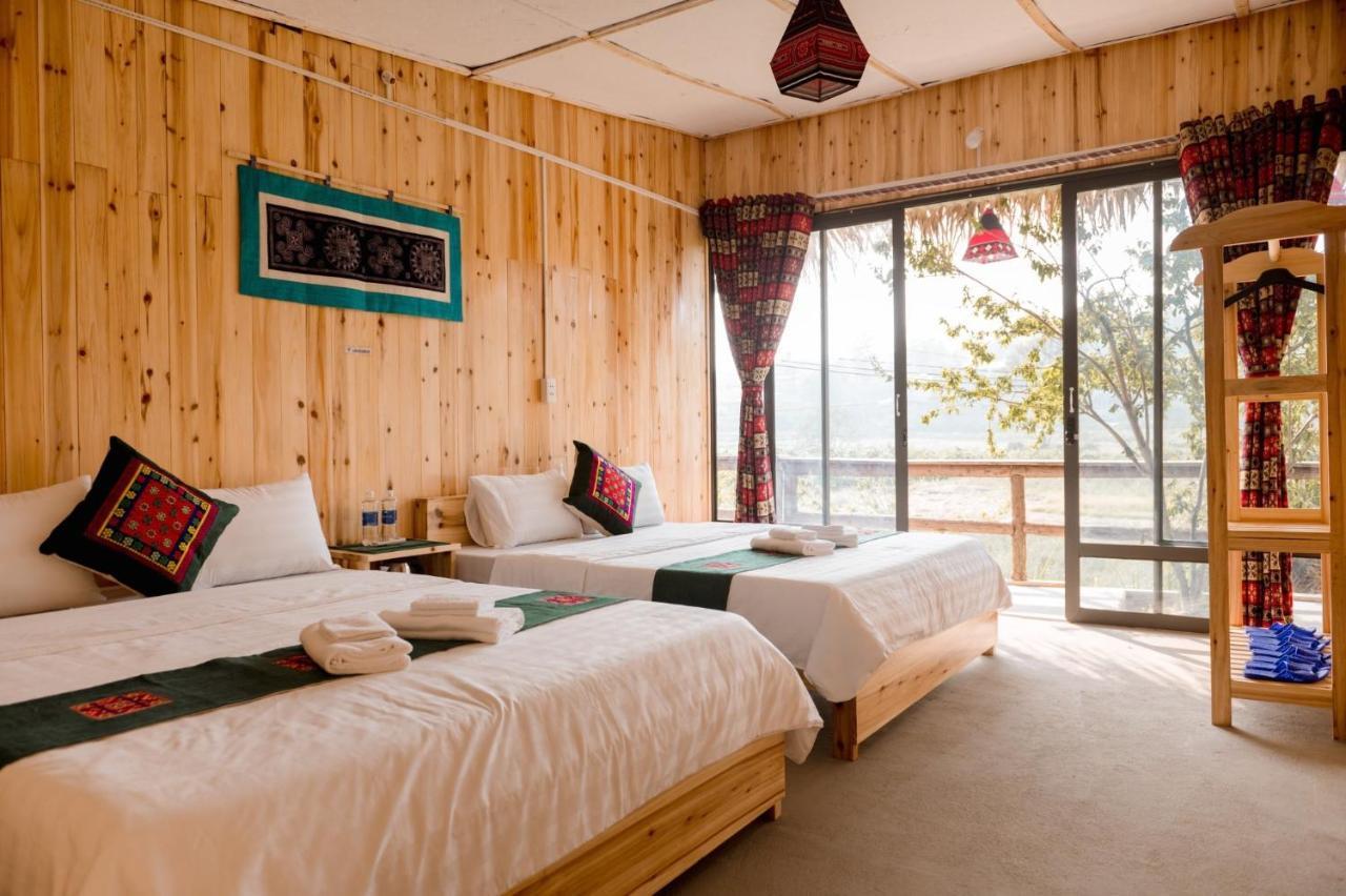 Le Chalet Homestay Bac Ha  Bagian luar foto