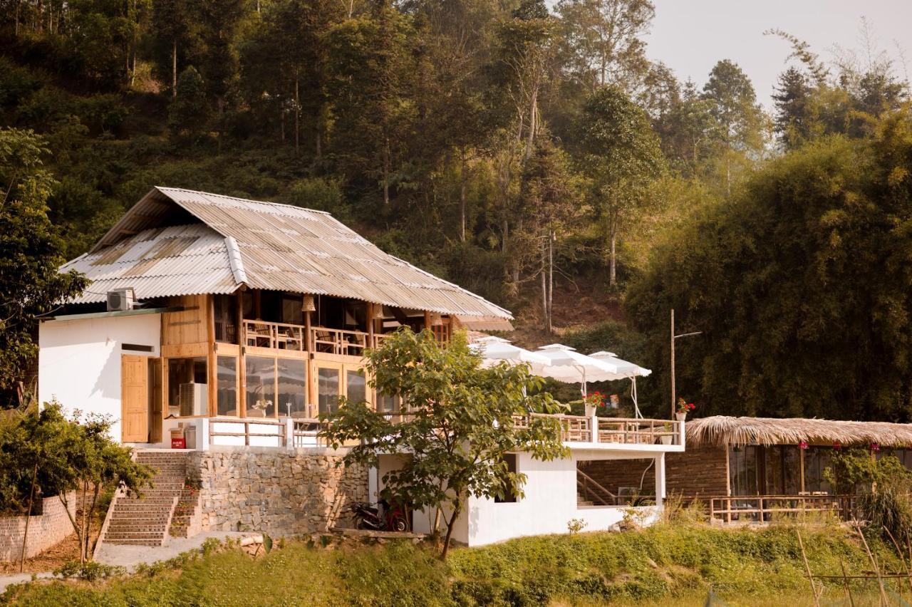 Le Chalet Homestay Bac Ha  Bagian luar foto