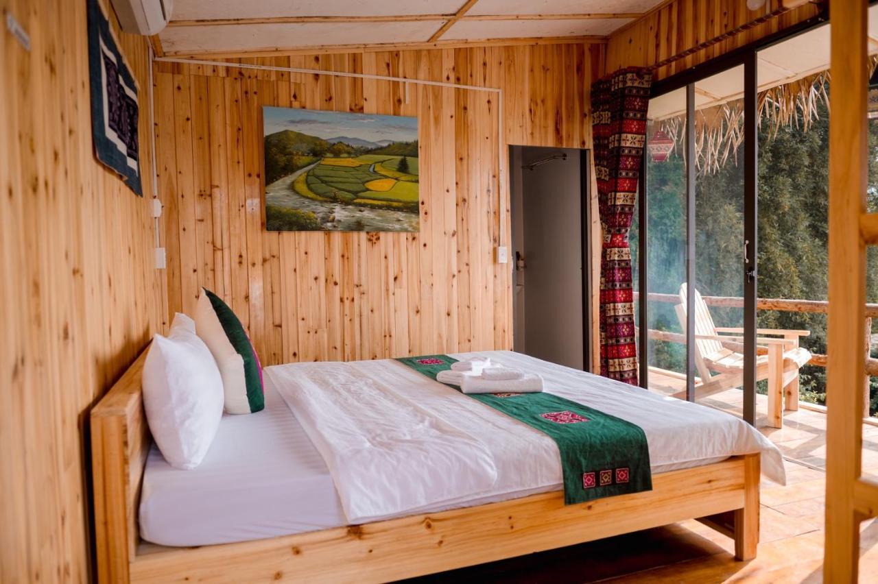 Le Chalet Homestay Bac Ha  Bagian luar foto