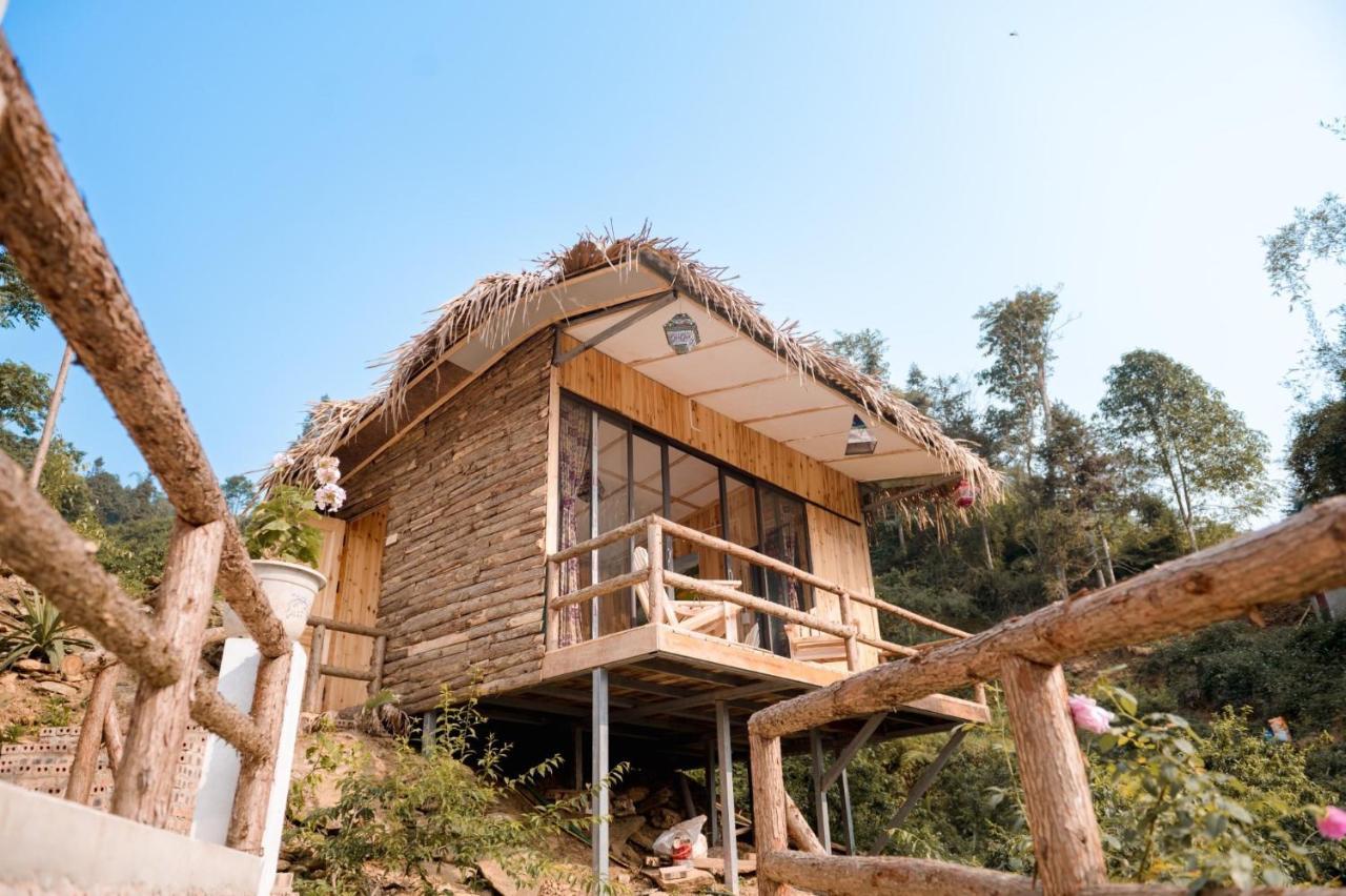 Le Chalet Homestay Bac Ha  Bagian luar foto