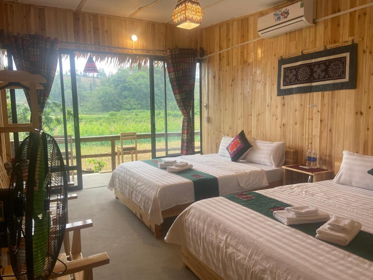 Le Chalet Homestay Bac Ha  Bagian luar foto