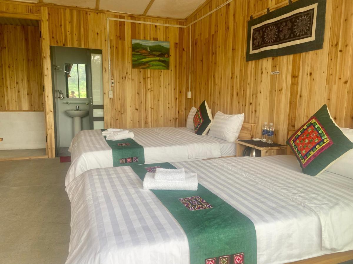 Le Chalet Homestay Bac Ha  Bagian luar foto