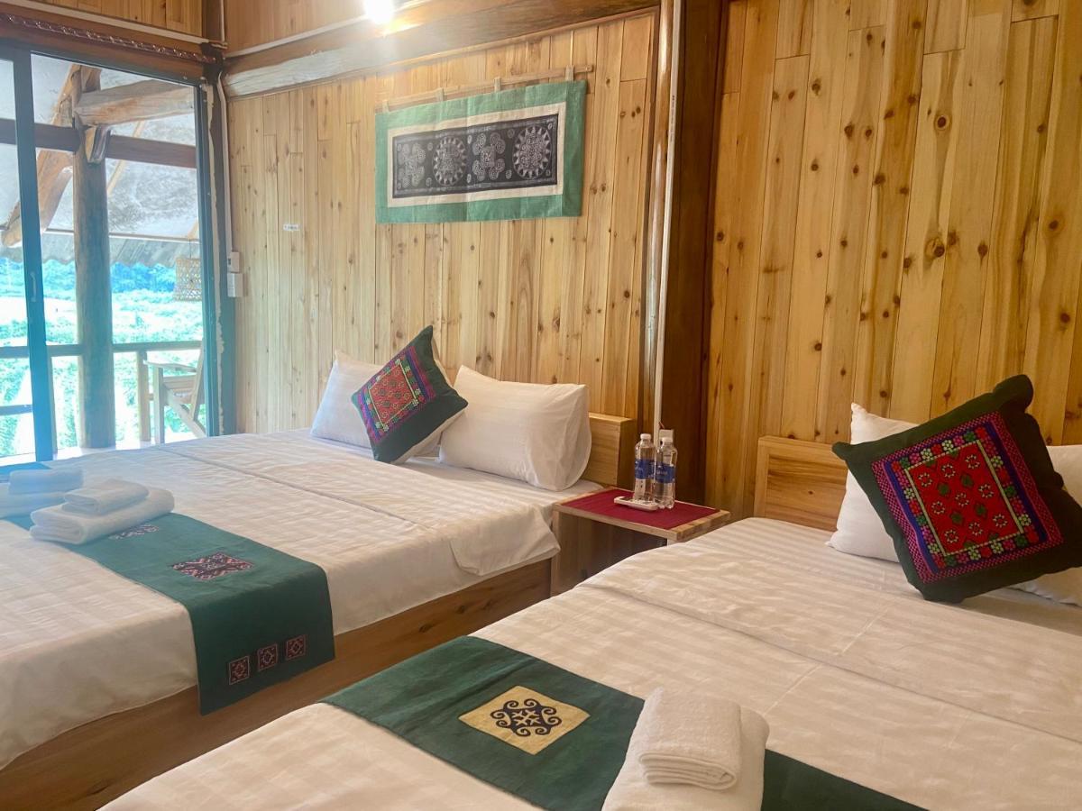 Le Chalet Homestay Bac Ha  Bagian luar foto