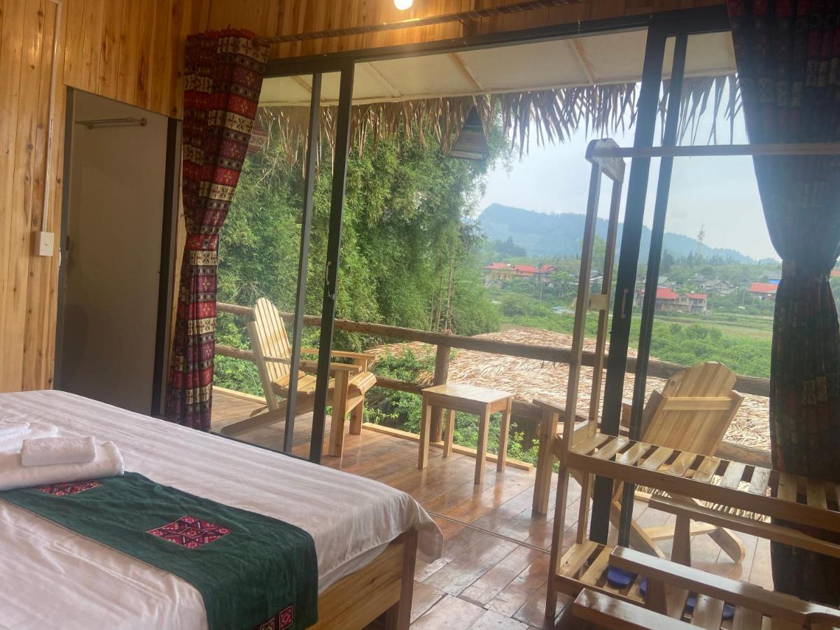 Le Chalet Homestay Bac Ha  Bagian luar foto