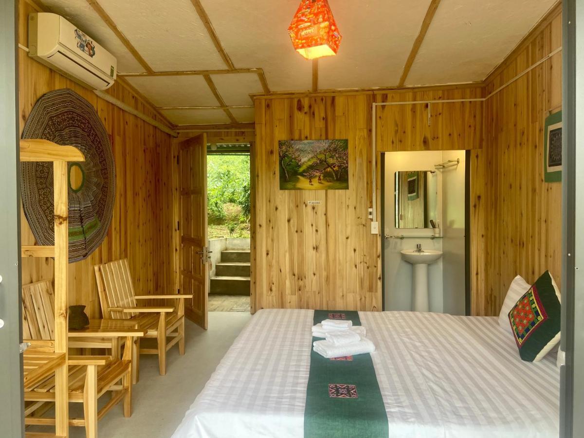 Le Chalet Homestay Bac Ha  Bagian luar foto
