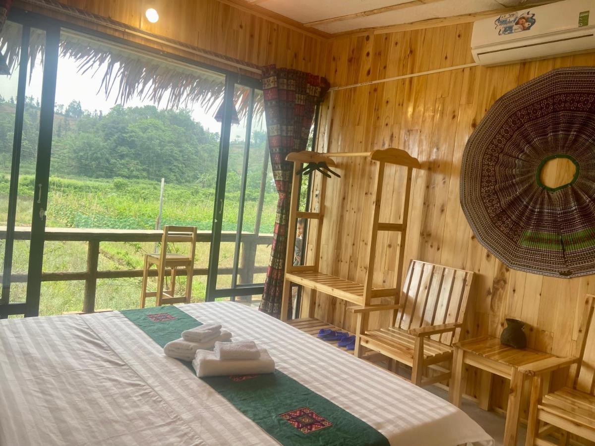 Le Chalet Homestay Bac Ha  Bagian luar foto