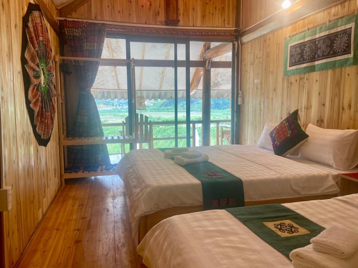 Le Chalet Homestay Bac Ha  Bagian luar foto