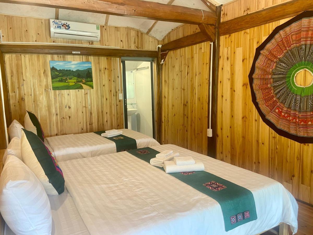 Le Chalet Homestay Bac Ha  Bagian luar foto